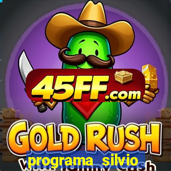 programa silvio santos de hoje foi gravado quando